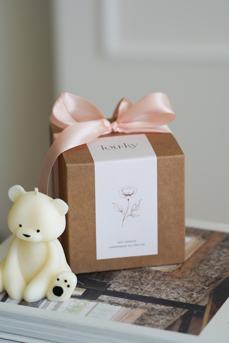 Cute teddy bear | Decorative candle