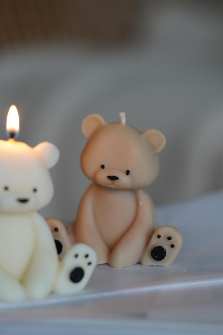 Cute teddy bear | Decorative candle