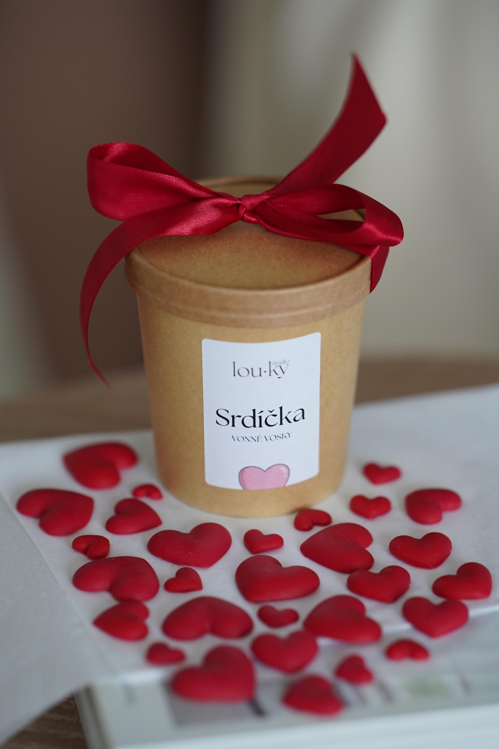 Hearts | Scented wax for aroma lamps