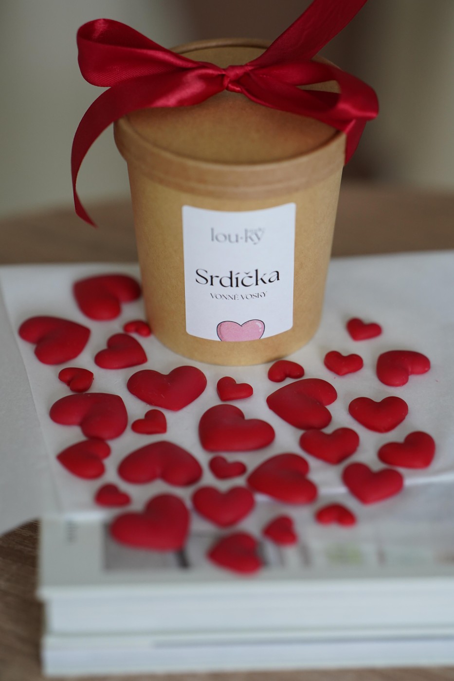 Hearts | Scented wax for aroma lamps