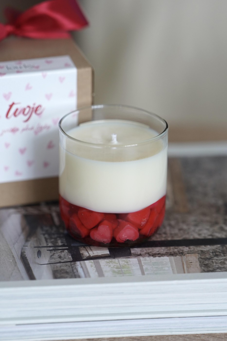 Your candle full of love | Scented soy candle