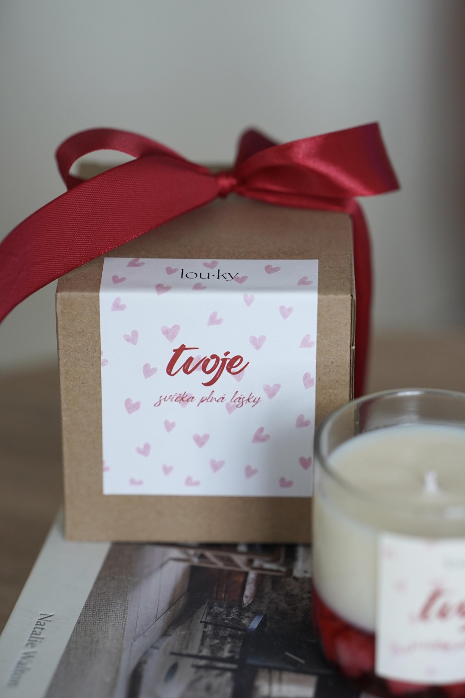 Your candle full of love | Scented soy candle