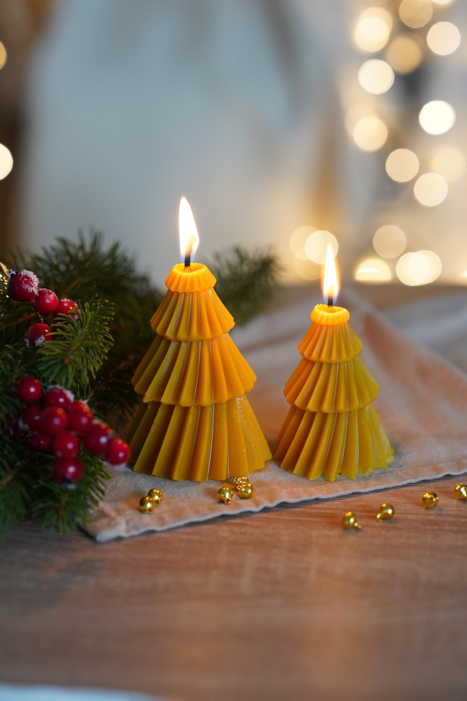 Dancing Tree | Christmas Bee Candle – fotografie 2