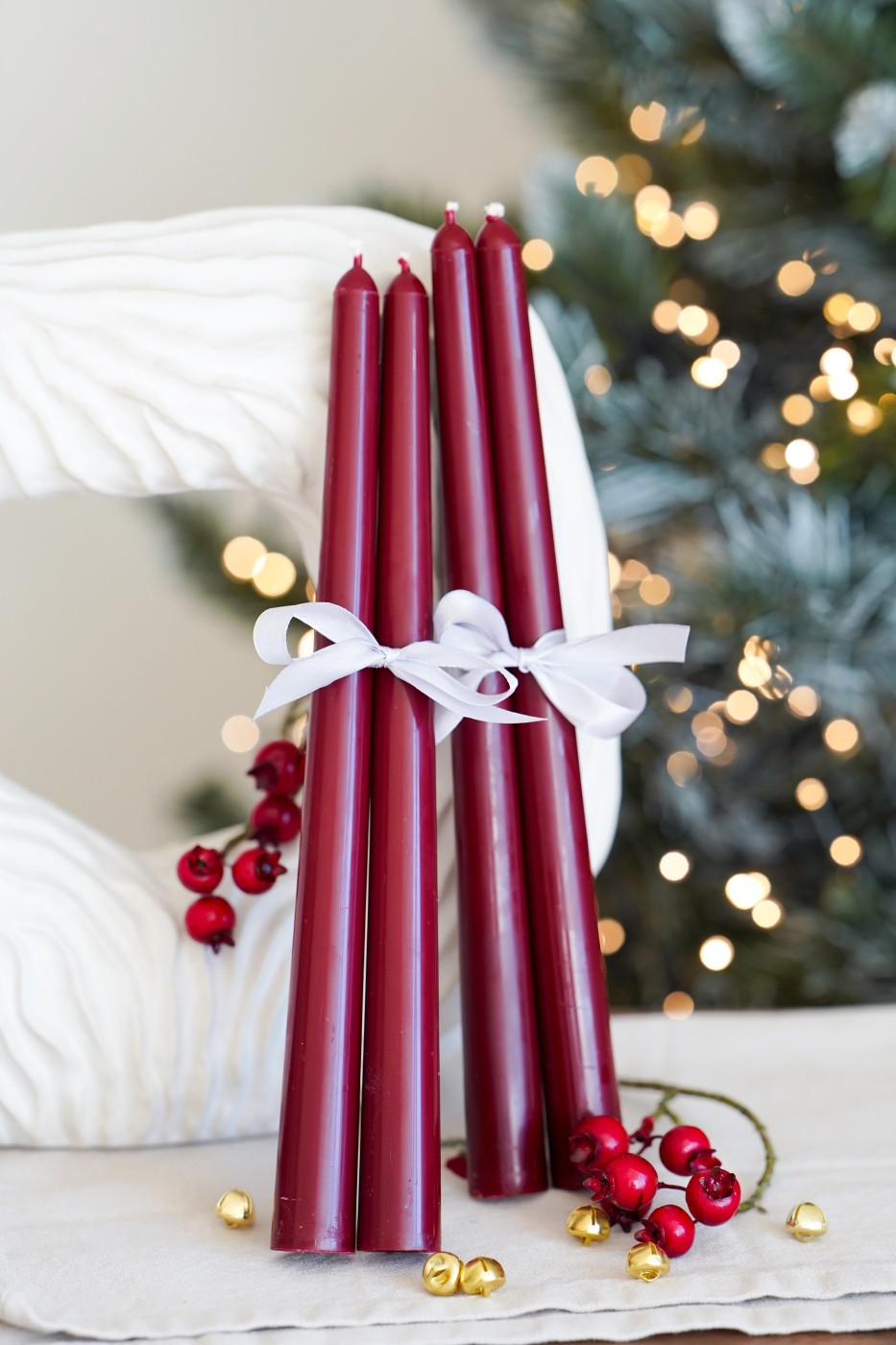 Advent set Eleni | Burgundy – fotografie 3
