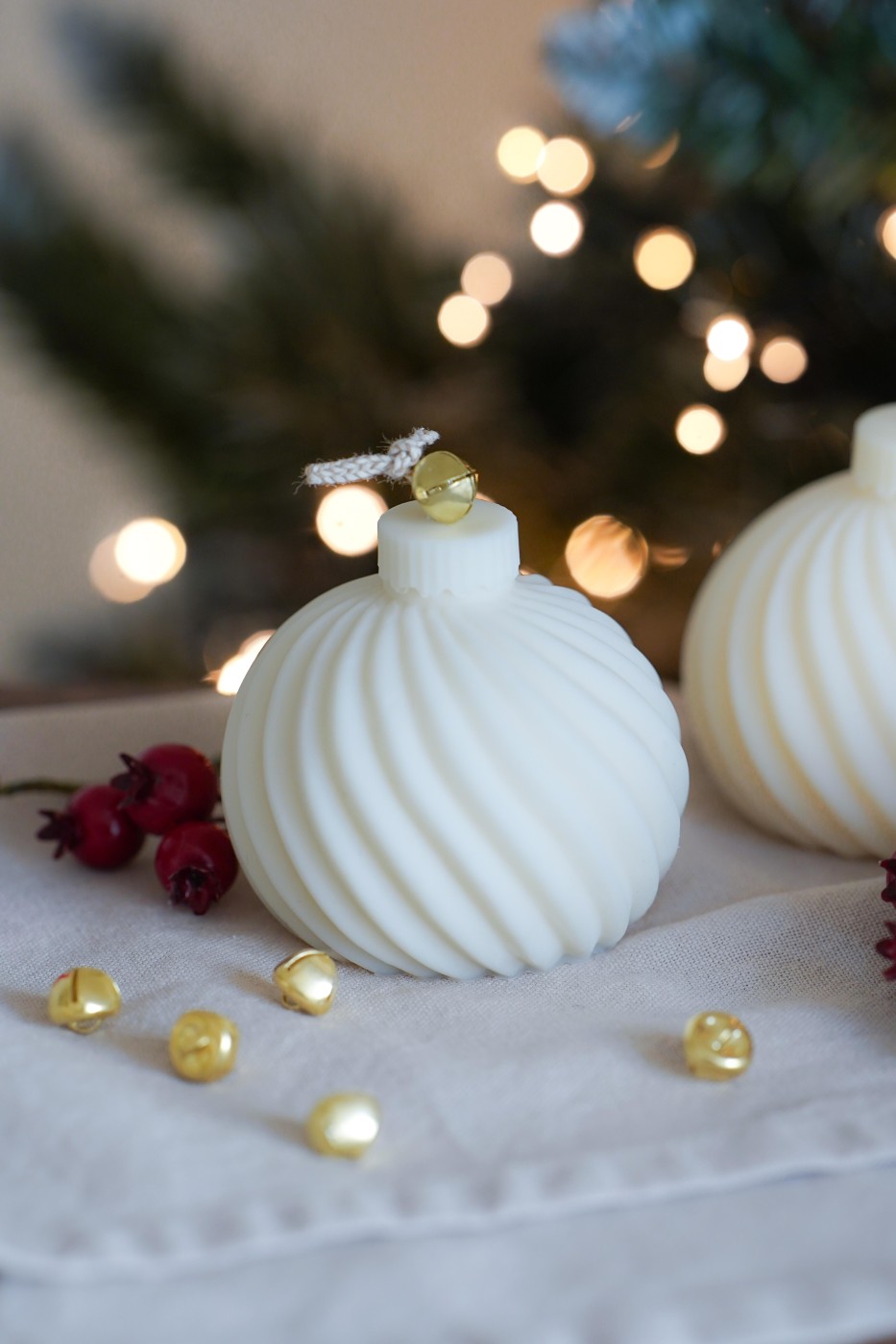 Decoration | Christmas Soy Candle – fotografie 3