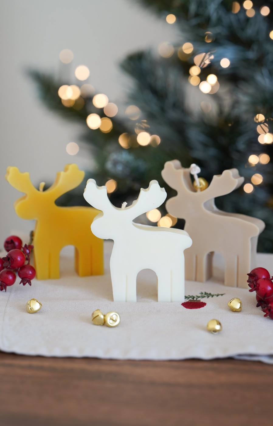 Reindeer | Christmas candle – fotografie 2