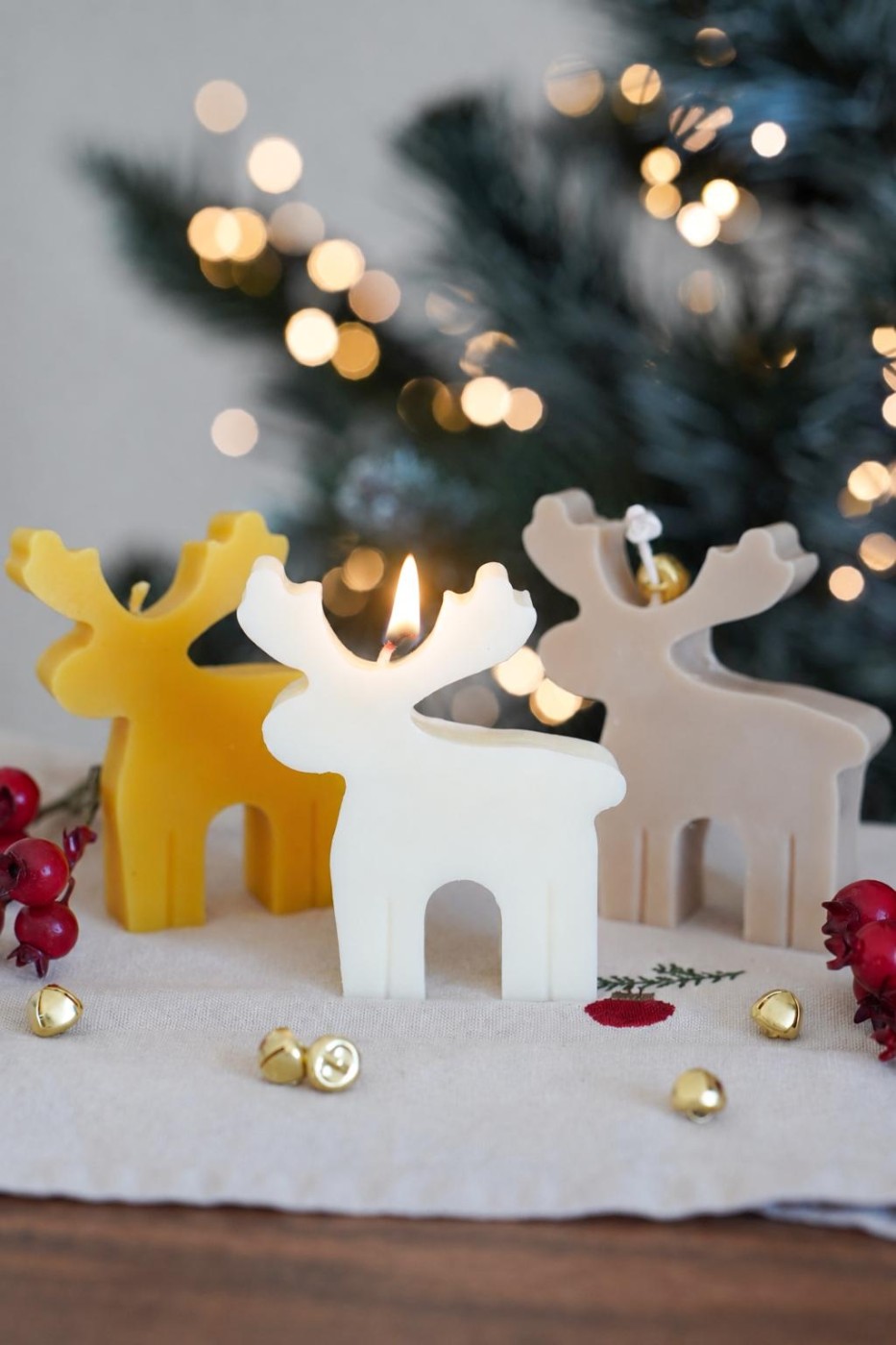 Reindeer | Christmas candle