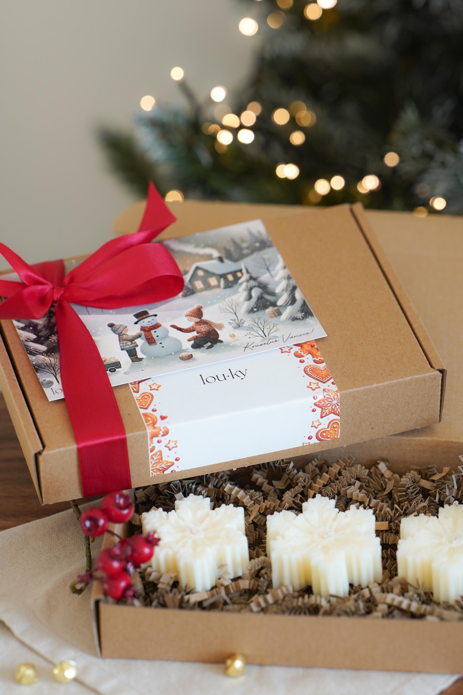 Christmas snowflake set – fotografie 3