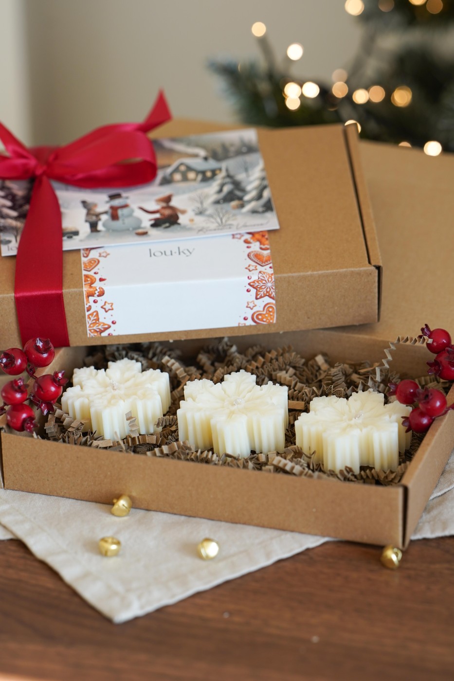 Christmas snowflake set