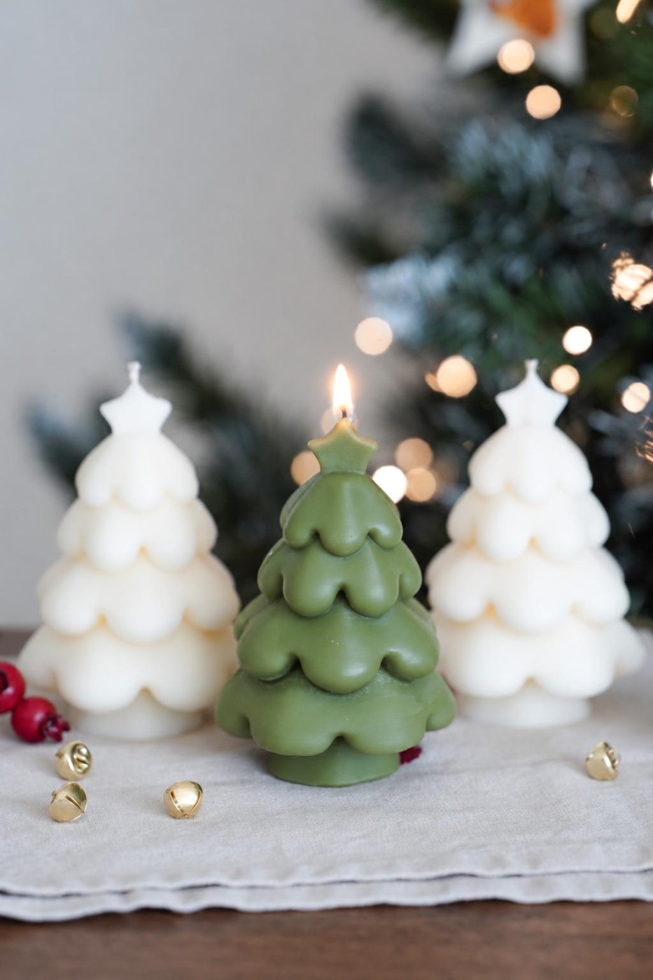 Little tree with a star | Christmas candle