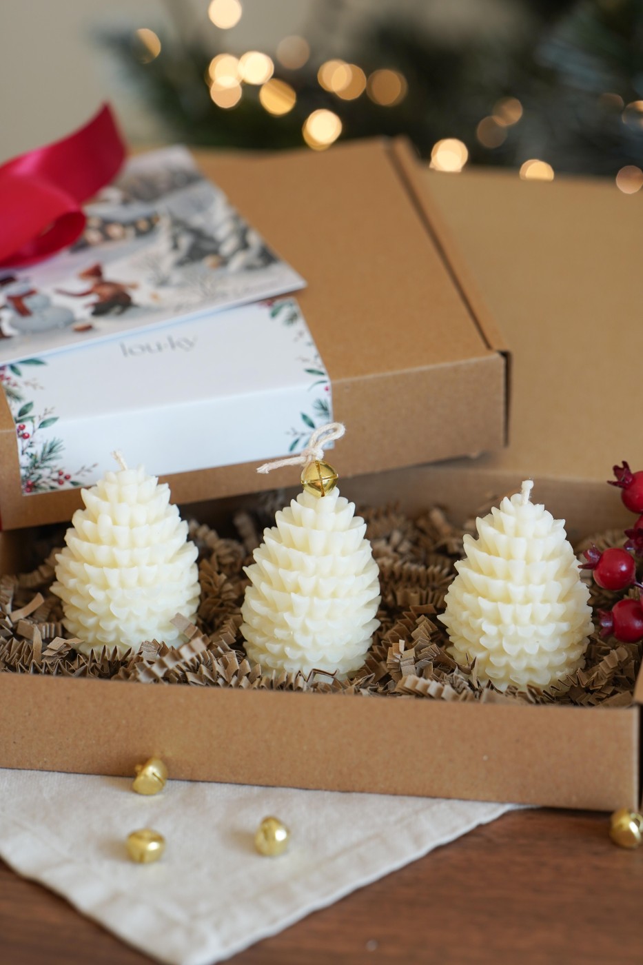 Christmas cone set – fotografie 4