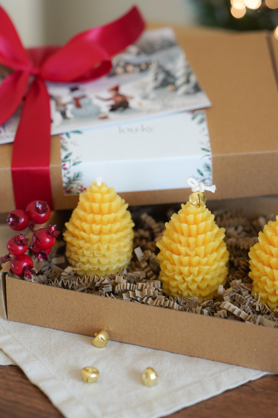 Christmas cone set – fotografie 2