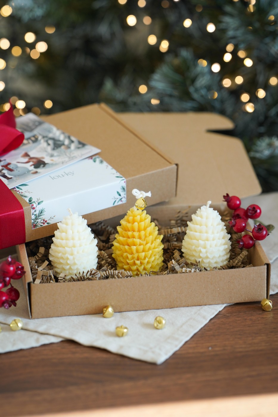 Christmas cone set