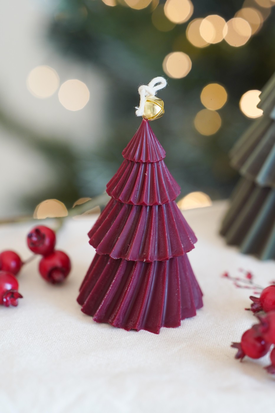 Dancing Christmas Tree | Christmas Decorative Candle – fotografie 9