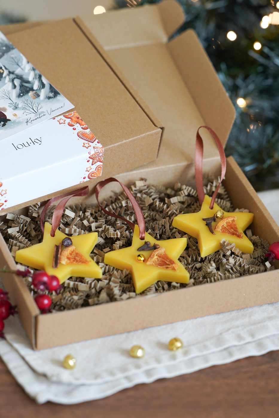 Christmas Star Set | Hanging Ornaments – fotografie 8