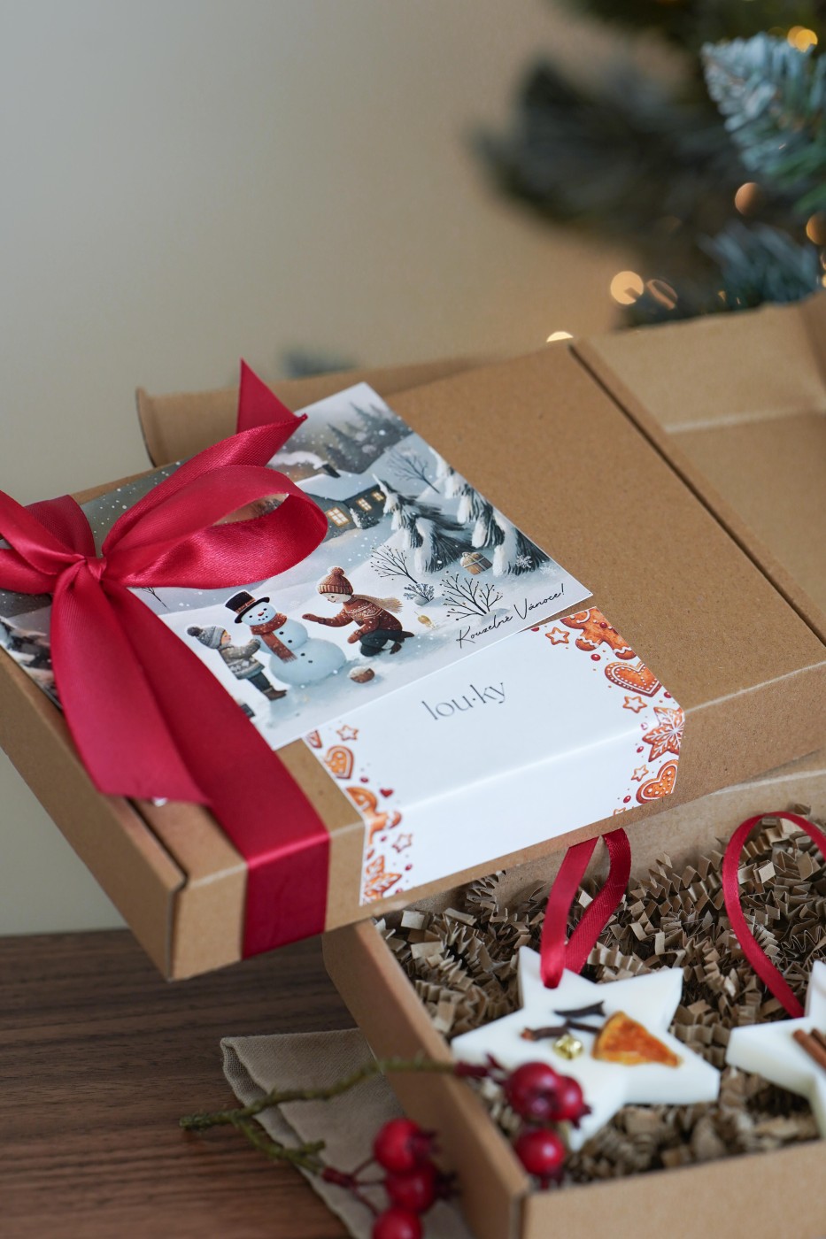 Christmas Star Set | Hanging Ornaments – fotografie 2