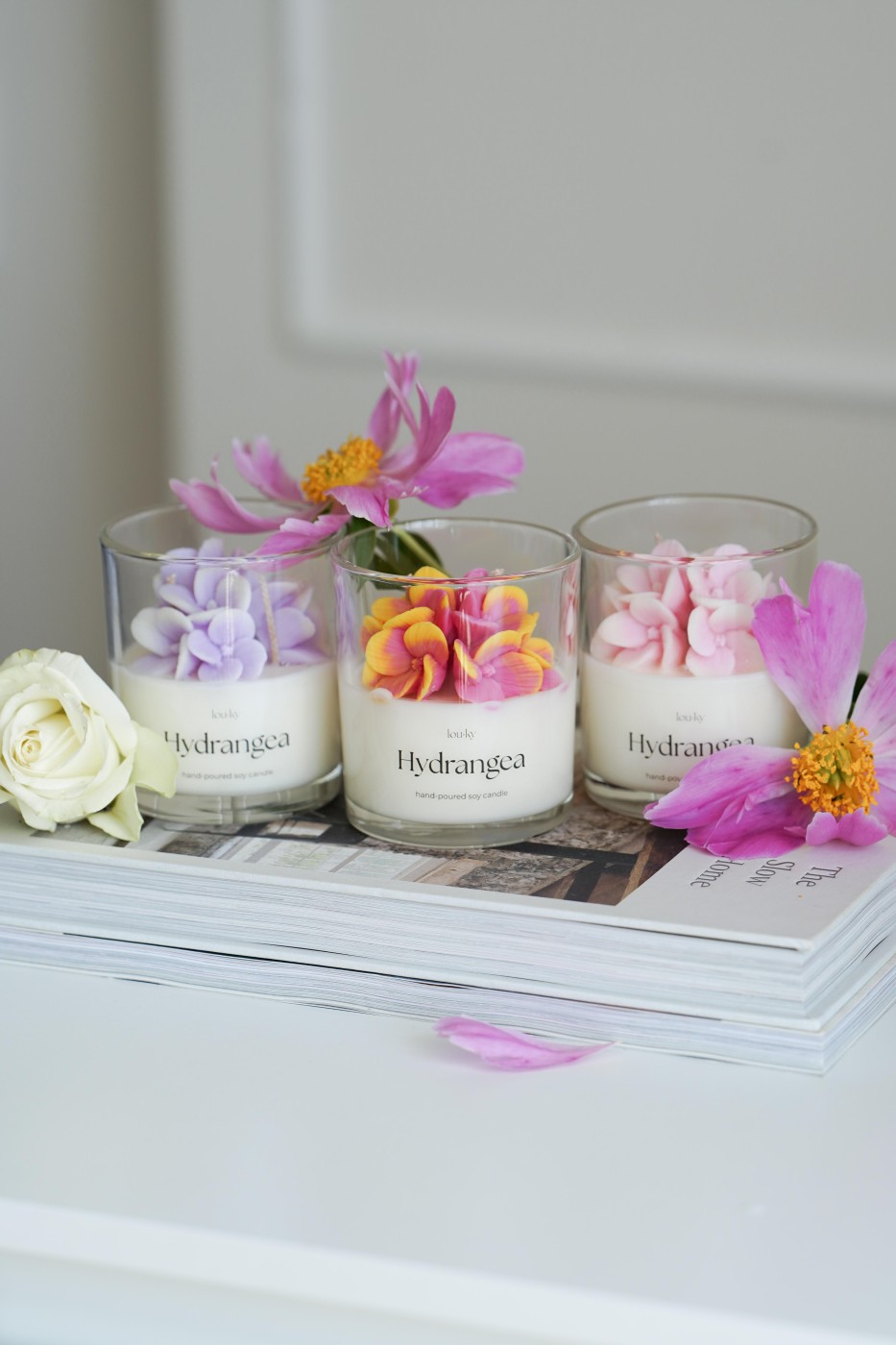 Hydrangea | Fragrant Soy Candle