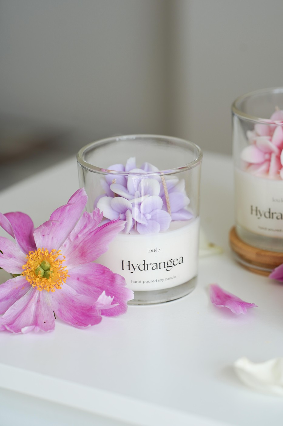 Hydrangea | Fragrant Soy Candle
