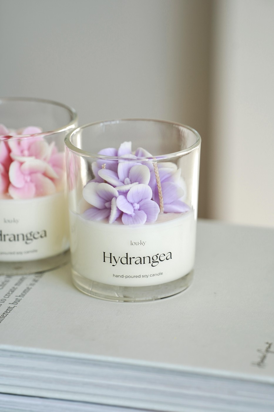 Hydrangea | Fragrant Soy Candle