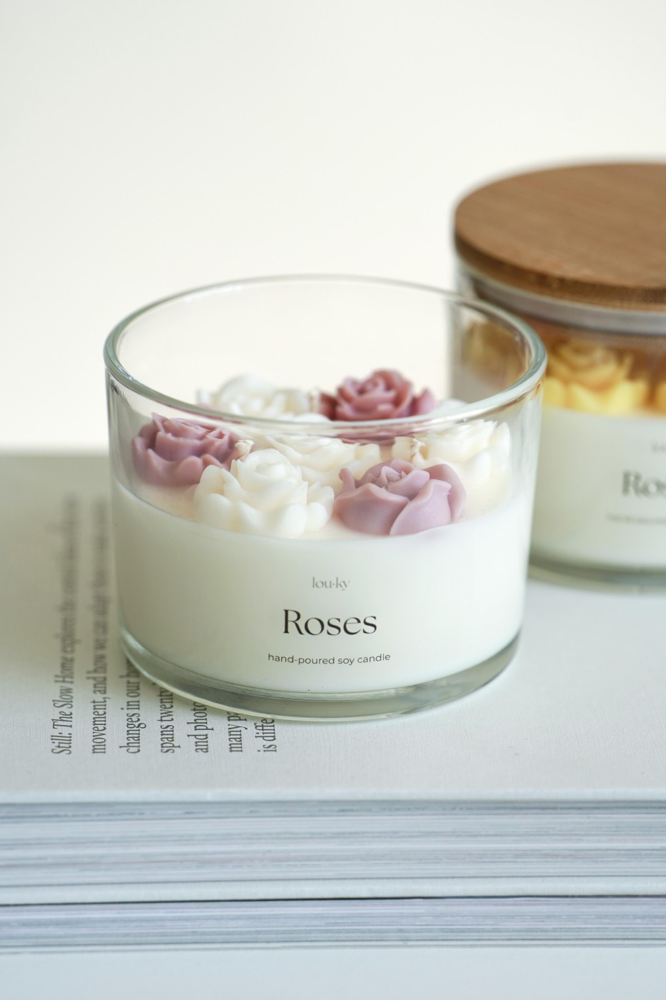 Roses | Fragrant soy candle