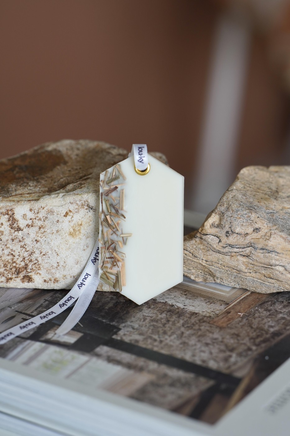 Lemongrass | scented wax (hanging)