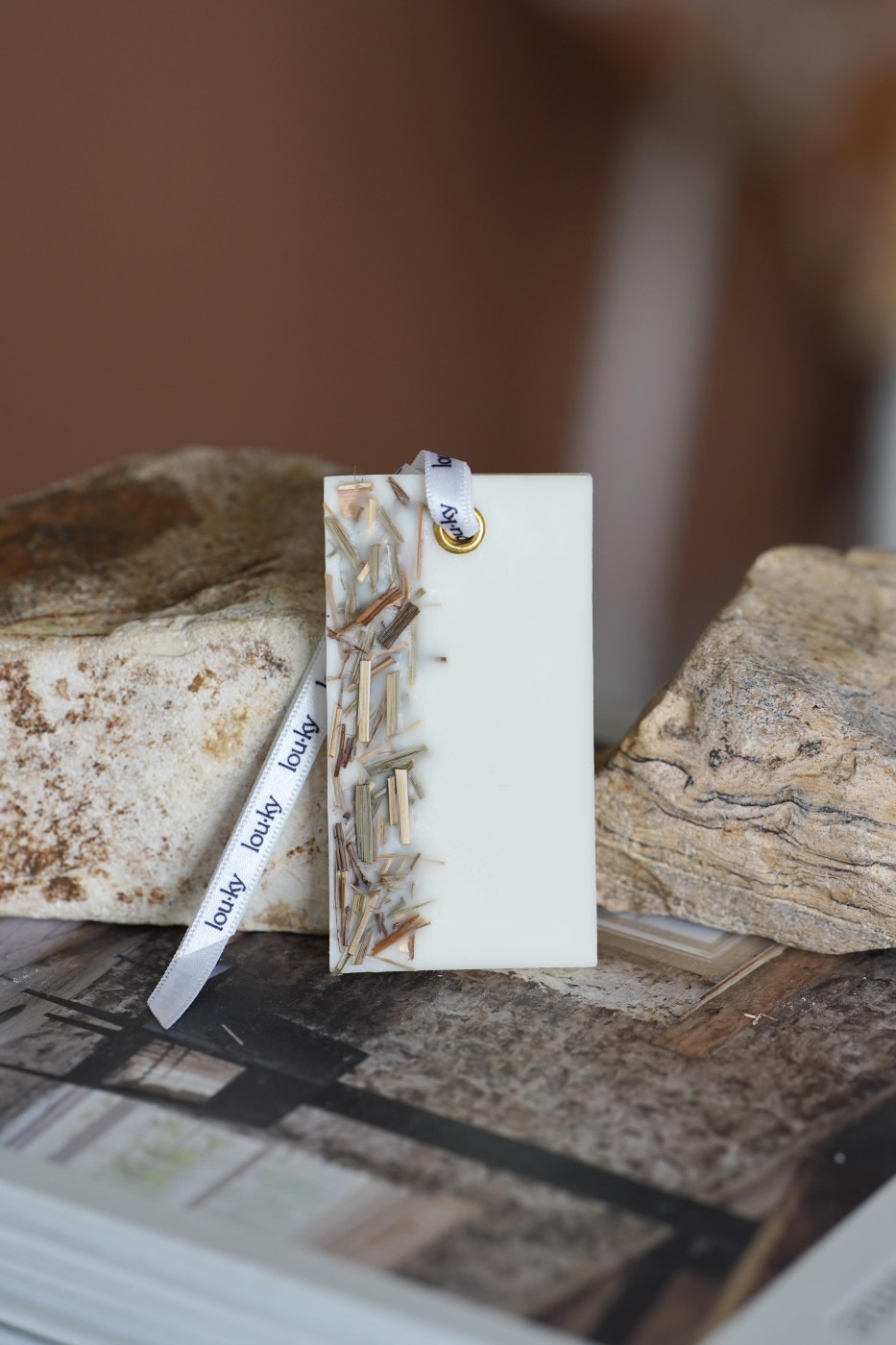 Lemongrass | scented wax (hanging)