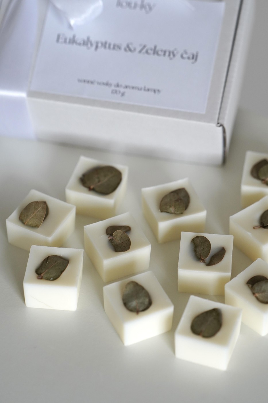 Scented wax for aroma lamps