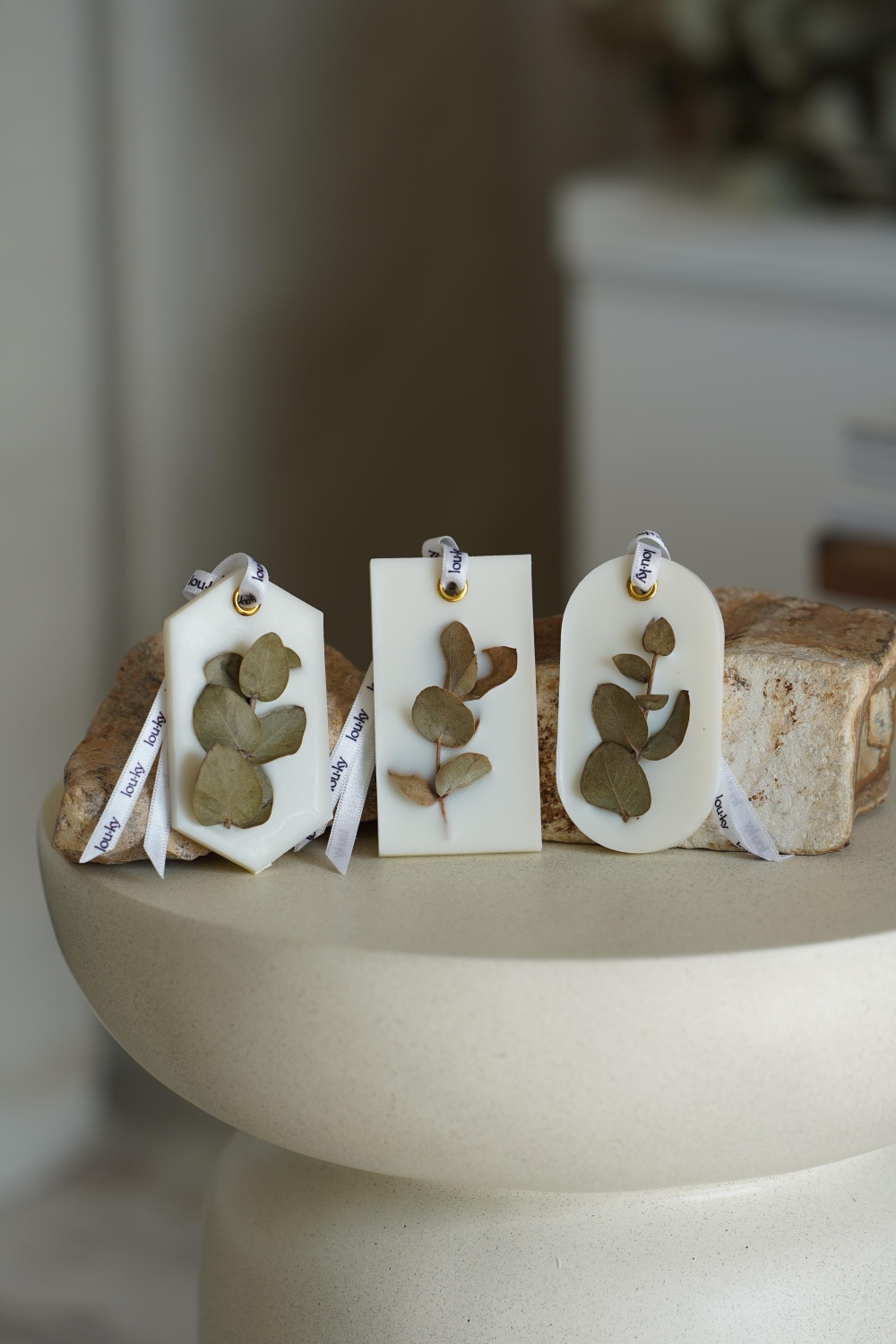 Eucalyptus & Green Tea | Scented Wax (Hanging)