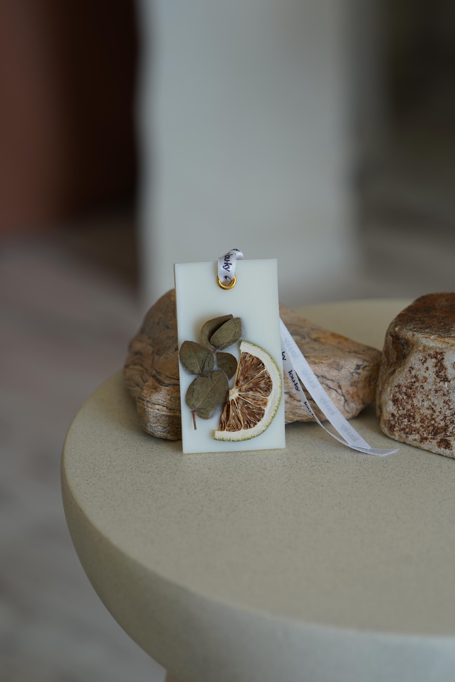 Grep & Lime | Scented wax (hanging)