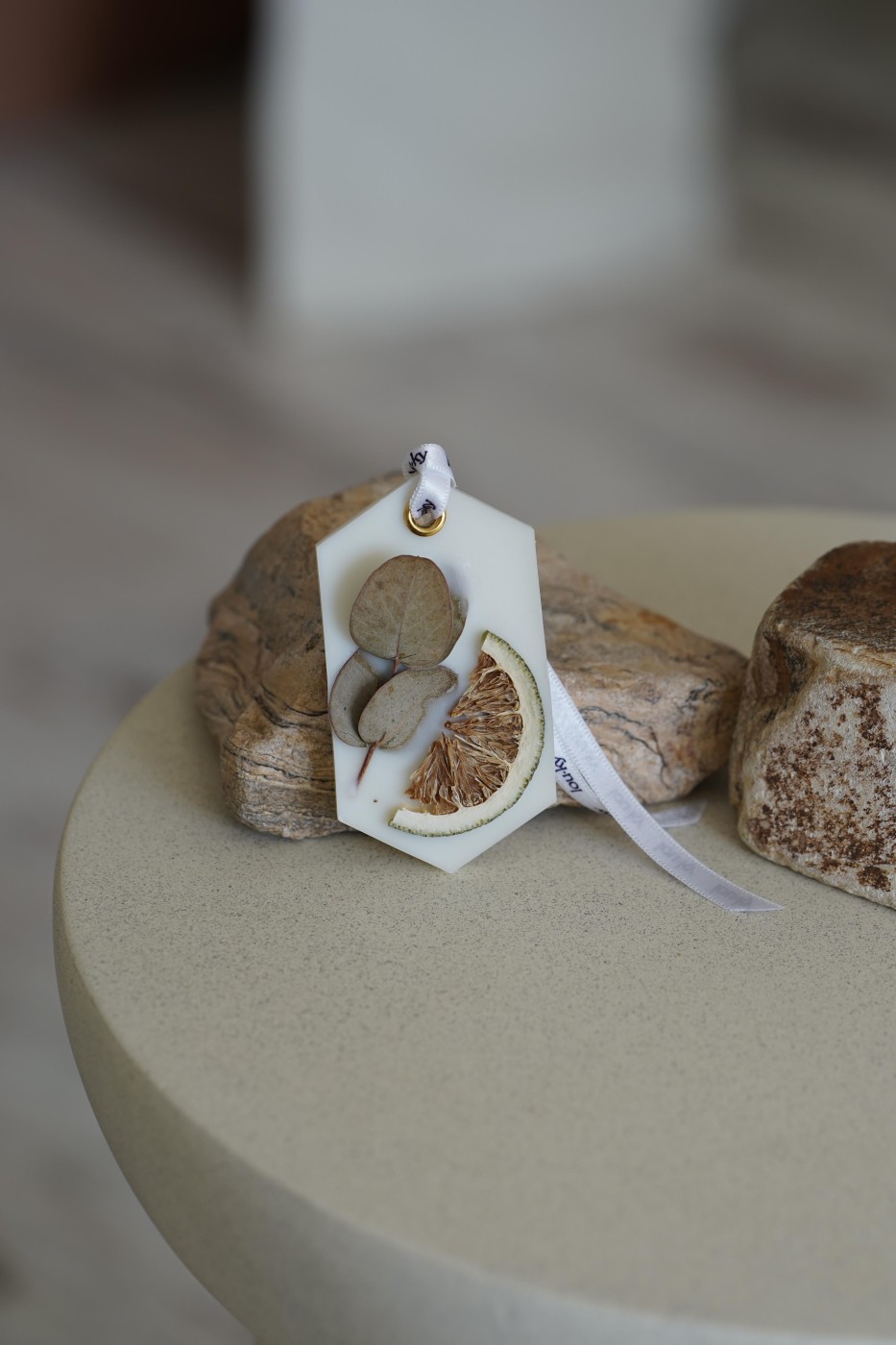 Grep & Lime | Scented wax (hanging)