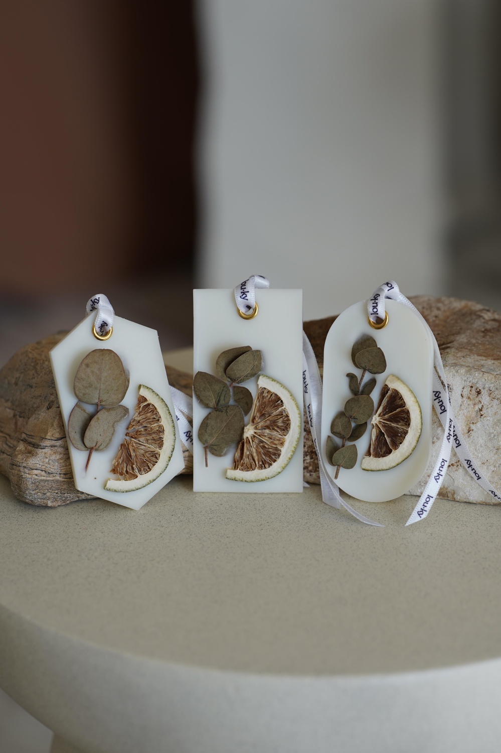 Grep & Lime | Scented wax (hanging)