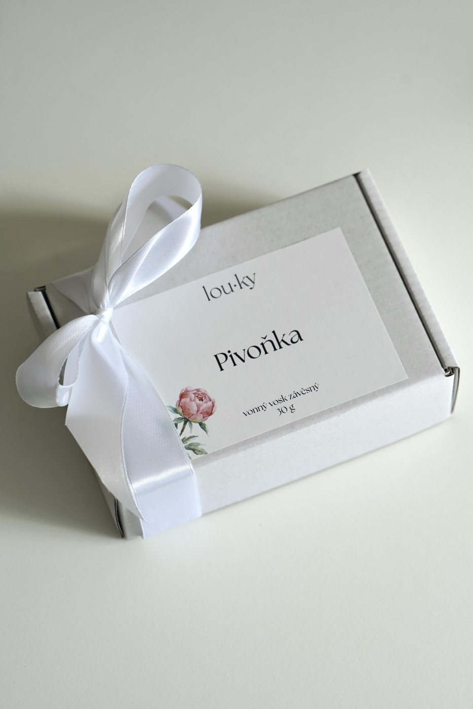 Peony | Scented wax (hanging)