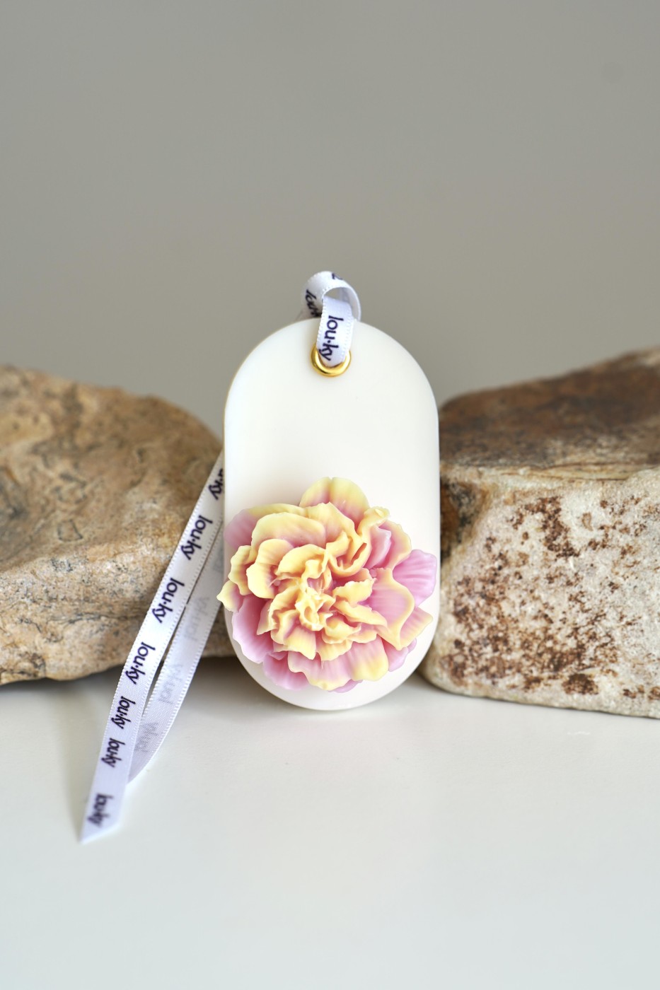 Peony | Scented wax (hanging)